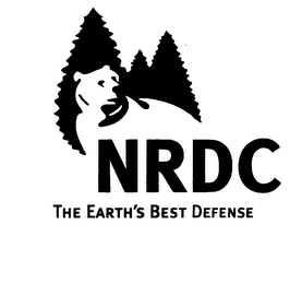 NRDC THE EARTH'S BEST DEFENSE logo