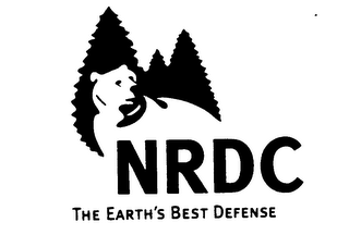 NRDC THE EARTH'S BEST DEFENSE logo