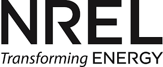 NREL TRANSFORMING ENERGY logo
