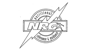 NRG NUTRITIONAL RELEVANCE & GUIDANCE logo
