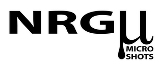 NRG µ MICRO SHOTS logo