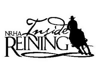 NRHA INSIDE REINING logo