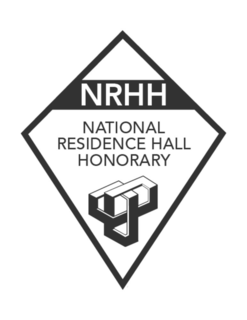 NRHH NATIONAL RESIDENCE HALL HONORARY logo