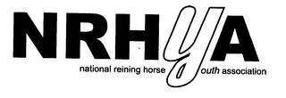 NRHYA NATIONAL REINING HORSE YOUTH ASSOCIATION logo
