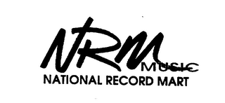 NRM MUSIC NATIONAL RECORD MART logo