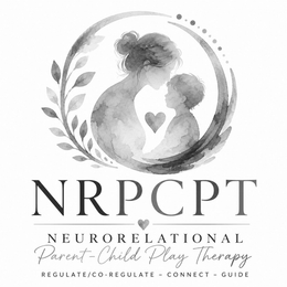 NRPCPT NEURORELATIONAL PARENT-CHILD PLAY THERAPY REGULATE/CO-REGULATE - CONNECT - GUIDE logo