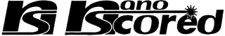 NS NANO SCORED logo