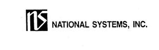 NS NATIONAL SYSTEMS, INC. logo