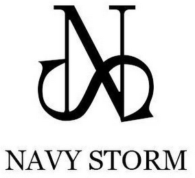 NS NAVY STORM logo