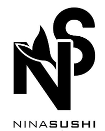 NS NINA SUSHI logo