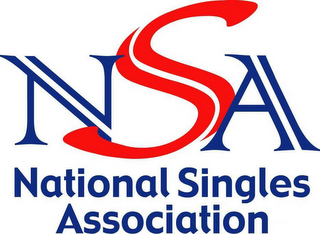 NSA NATIONAL SINGLES ASSOCIATION logo