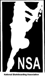 NSA NATIONAL SKATEBOARDING ASSOCIATION logo