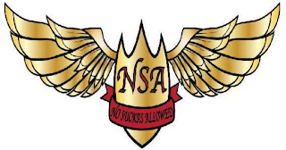 NSA NO SUCKAS ALLOWED logo