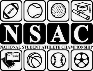 NSAC NATIONAL STUDENT ATHLETE CHAMPIONSHIP logo