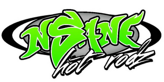 NSANE HOT RODZ logo