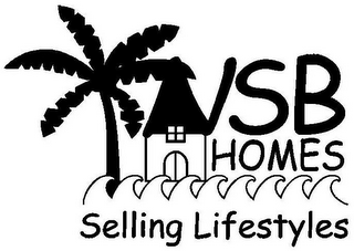 NSB HOMES SELLING LIFESTYLES logo