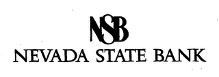 NSB NEVADA STATE BANK logo
