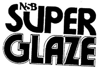 NSB SUPER GLAZE logo