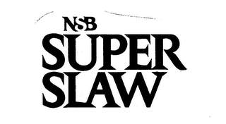 NSB SUPER SLAW logo