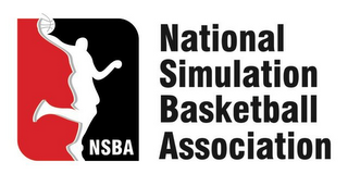 NSBA NATIONAL SIMULATION BASKETBALL ASSOCIATION logo