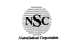 NSC NUTRASUTICAL CORPORATION logo