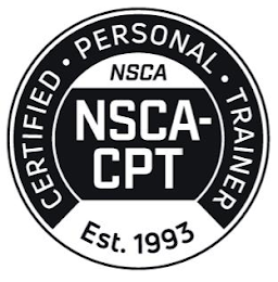 NSCA CERTIFIED PERSONAL TRAINER EST. 1993 logo