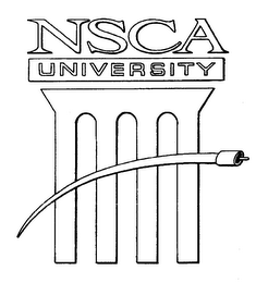 NSCA UNIVERSITY logo