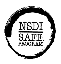 NSDI S.A.F.E. PROGRAM logo