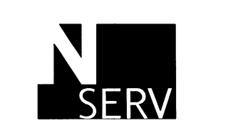 NSERV AND DESIGN logo