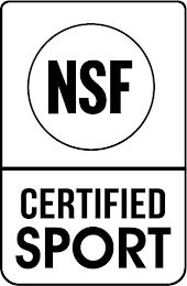 NSF CERTIFIED SPORT