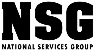 NSG NATIONAL SERVICES GROUP logo