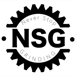 NSG NEVER STOP GRINDING logo