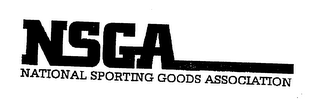 NSGA NATIONAL SPORTING GOODS ASSOCIATION logo