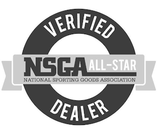 NSGA NATIONAL SPORTING GOODS ASSOCIATION ALL-STAR VERIFIED DEALER logo