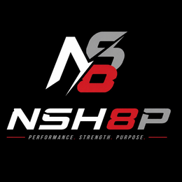 NSH8P PERFORMANCE. STRENGTH. PURPOSE. logo