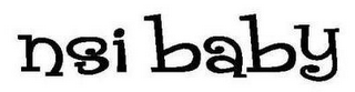 NSI BABY logo