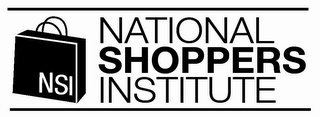 NSI NATIONAL SHOPPERS INSTITUTE logo