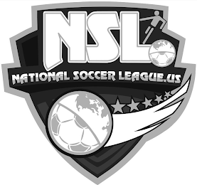 NSL NATIONAL SOCCER LEAGUE.US logo