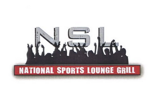 NSL NATIONAL SPORTS LOUNGE GRILL logo