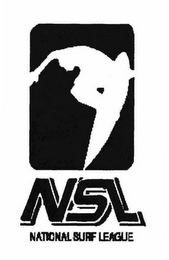 NSL NATIONAL SURF LEAGUE logo