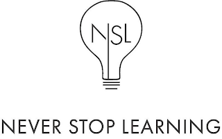 NSL NEVER STOP LEARNING logo