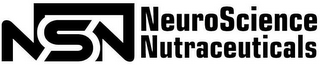 NSN NEUROSCIENCE NUTRACEUTICALS logo