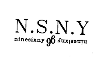 N.S.N.Y. NINESIXNY 96 logo