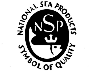 NSP NATIONAL SEA PRODUCTS SYMBOL OF QUALITY logo