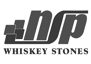 NSP WHISKEY STONES logo