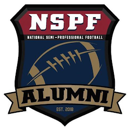 NSPF ALUMNI NATIONAL SEMI - PROFESSIONAL FOOTBALL EST. 2018 logo