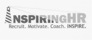 NSPIRINGHR RECRUIT. MOTIVATE. COACH. INSPIRE. logo