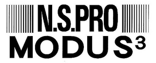 N.S.PRO MODUS³ logo