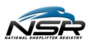 NSR NATIONAL SHOPLIFTER REGISTRY logo