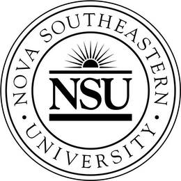 NSU NOVA SOUTHEASTERN UNIVERSITY logo